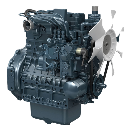 Двигатель Kubota D1703