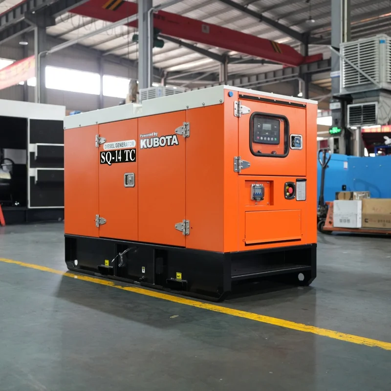 Kubota SQ-14TC: боковой вид корпуса генератора