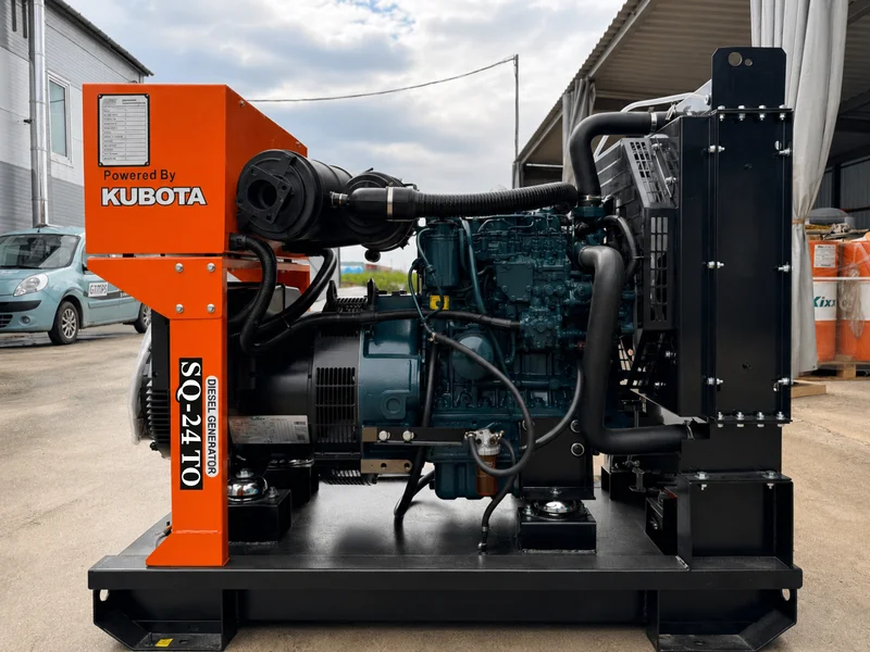 Kubota SQ-24TO: рама и двигатель открытой установки