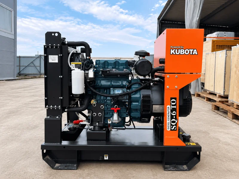 Открытый дизельный генератор Kubota SQ-6TO